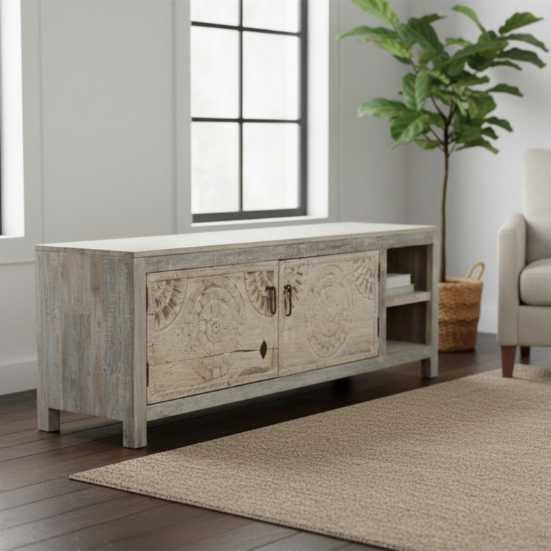 Westbridge Wooden TV Unit
