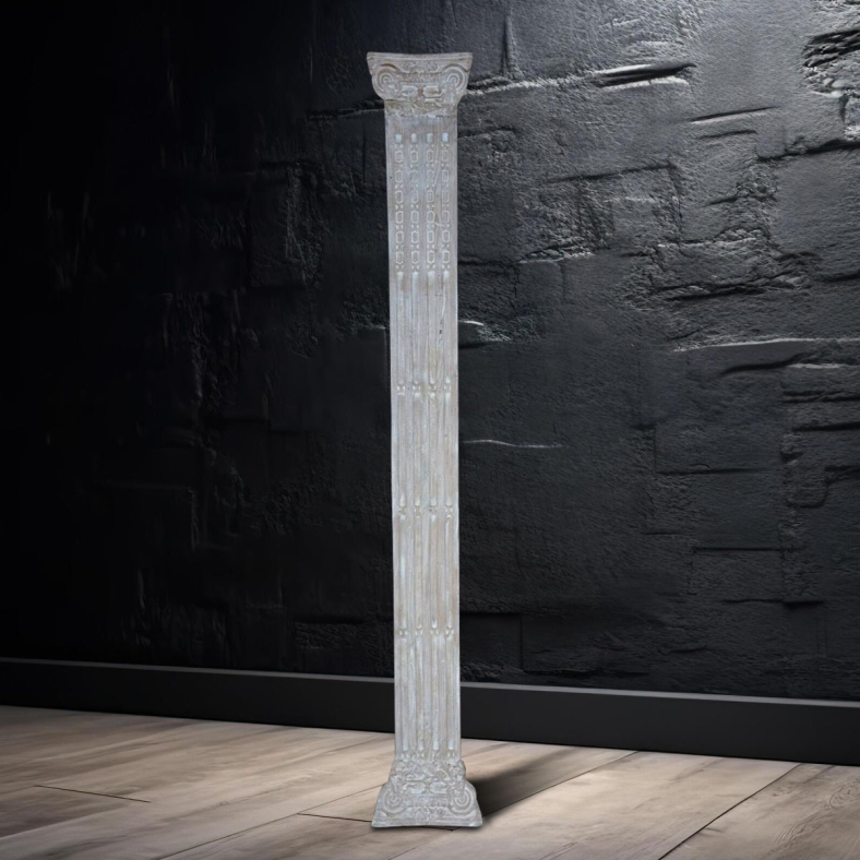 Rune Wooden Pillar