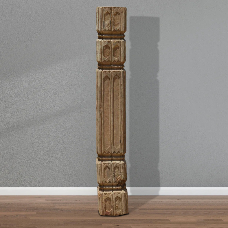 Eithan Wooden Pillar