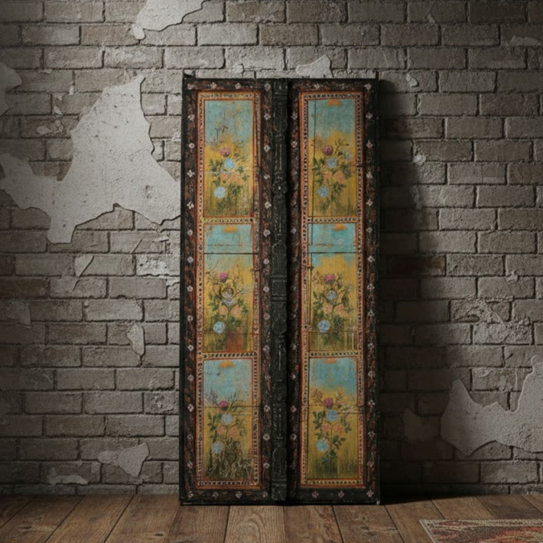 Eirian Wooden Painted Door Panel