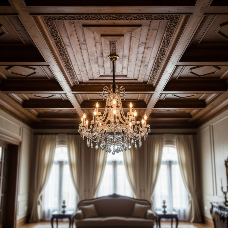 Nomad Grain Wooden Ceiling