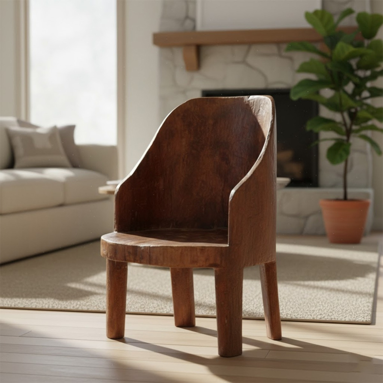 Auralin Wooden Naga Chair