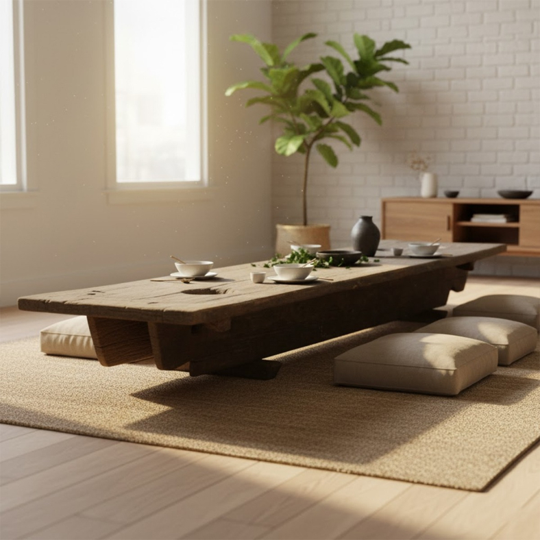 Zyrok Wooden Naga Dining Table