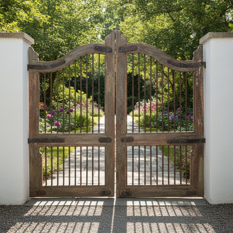 Rudraksh Wooden Heritage Gate 