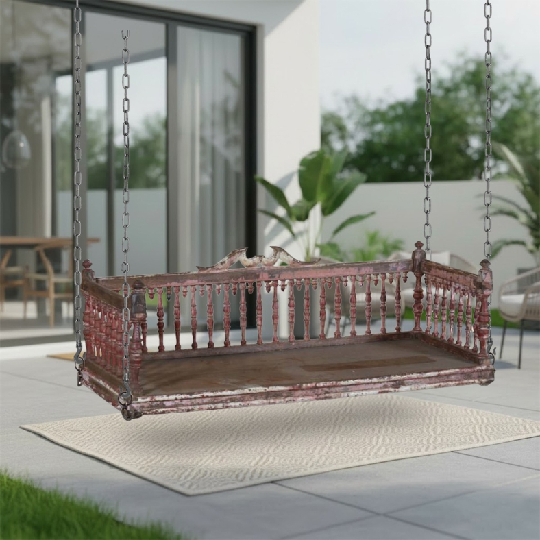 Avira Wooden Swing Bench