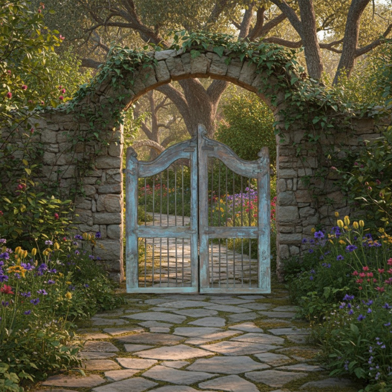 Folkway Wooden Gate
