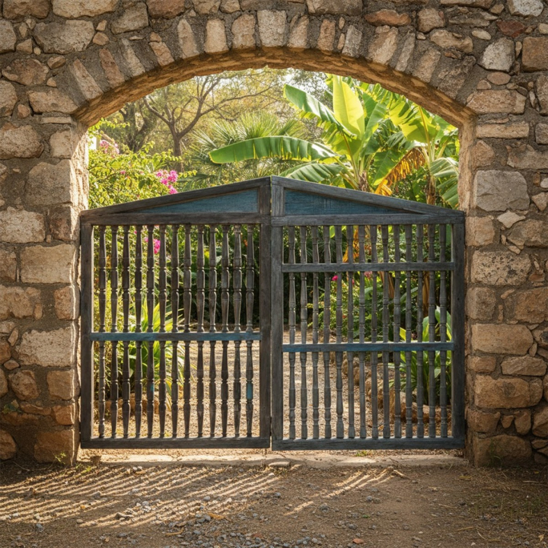 Hawthorne Wooden Gate
