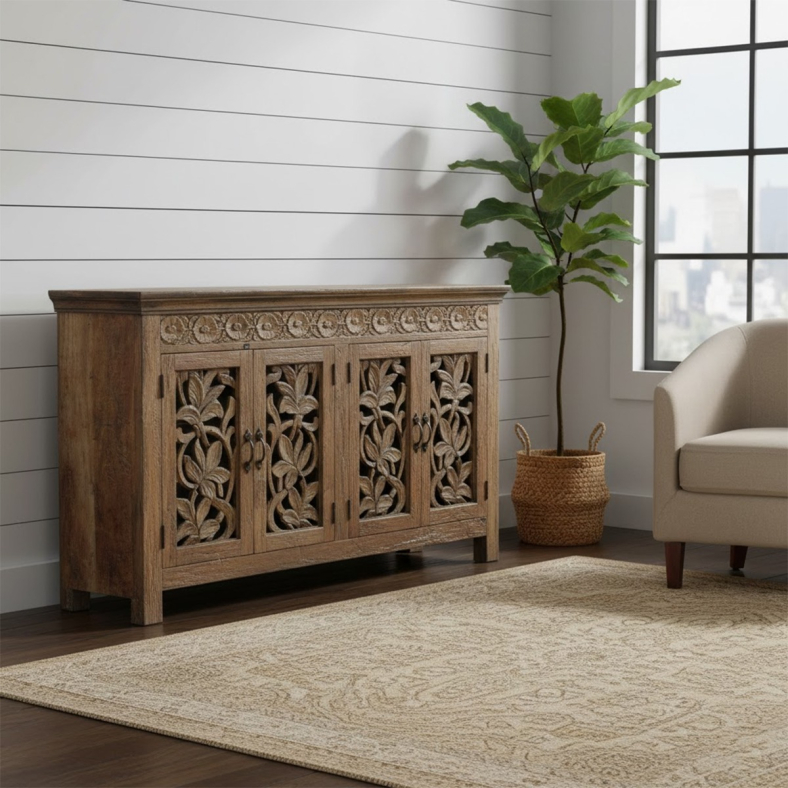 Hearthshade Wooden Sideboard