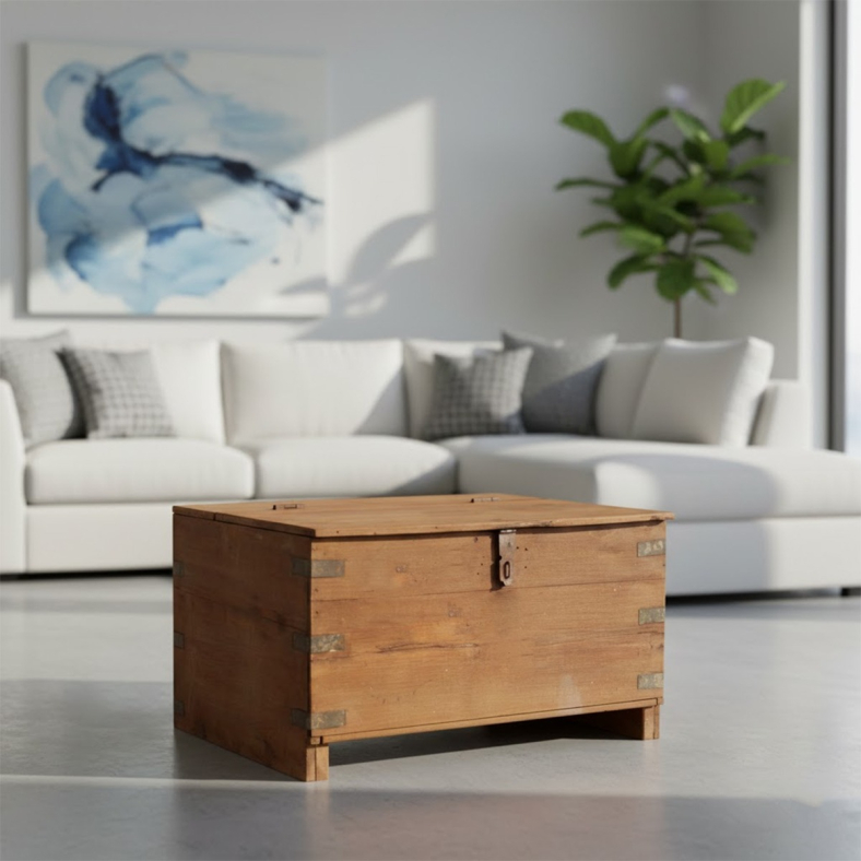 Eldergrove Wooden Trunk