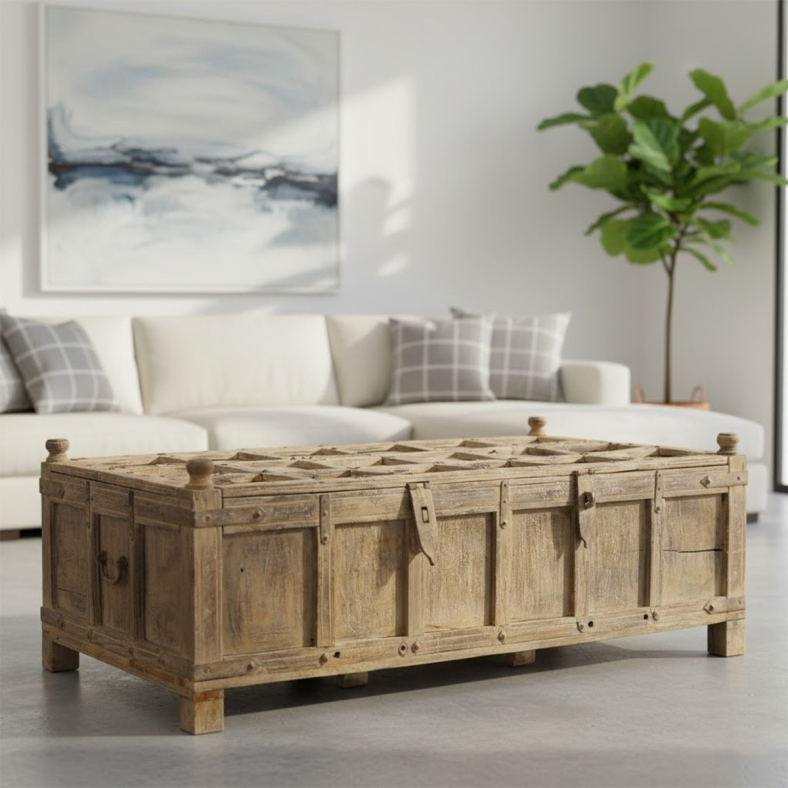 Voyager Wooden Trunk