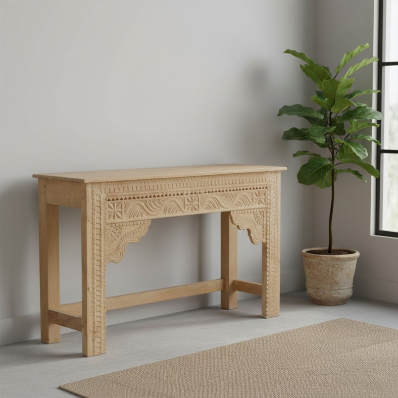 Renvik Wooden Console Table