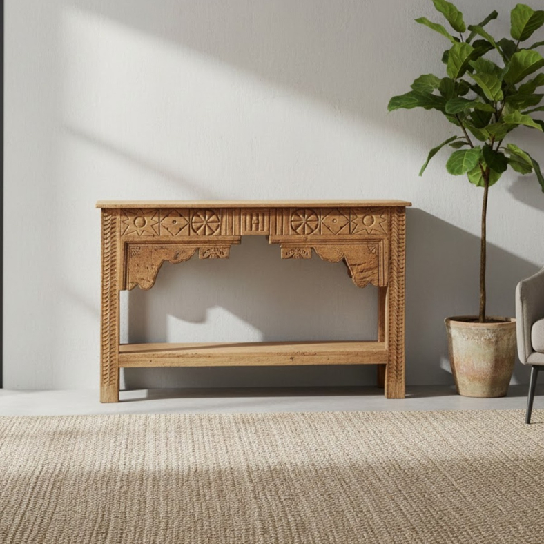 Astrek Wooden Console Table