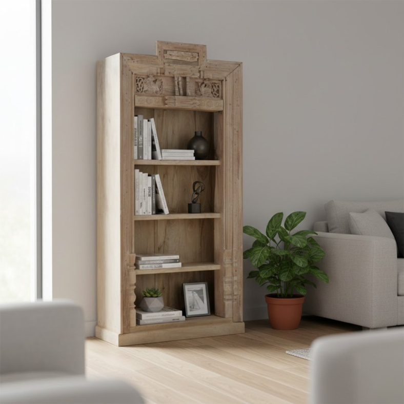Nayel Wooden Bookshelf