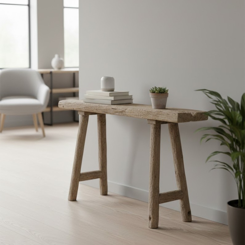 Aroha Wooden Console Table