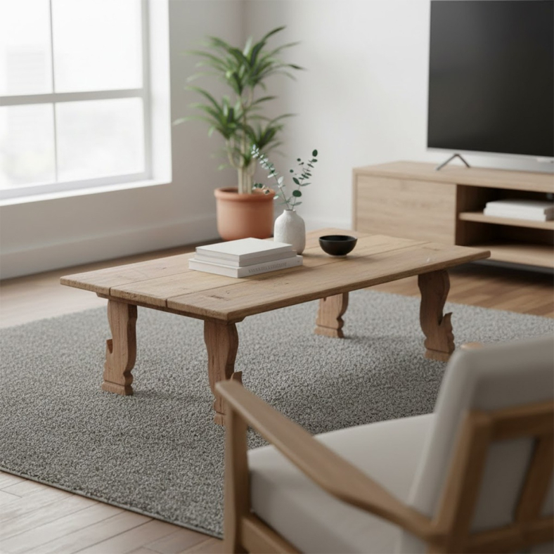 Neerja Wooden Coffee Table