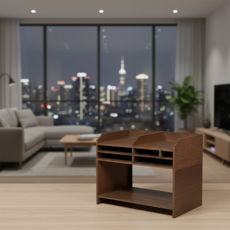 Ostel Wooden Desk Rack