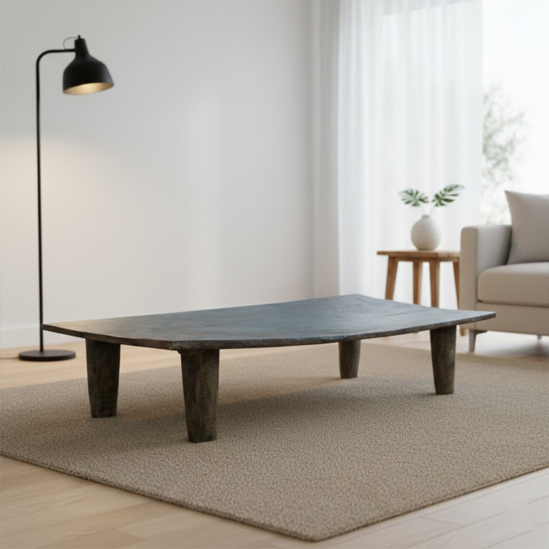Monjara Wooden Naga Coffee Table