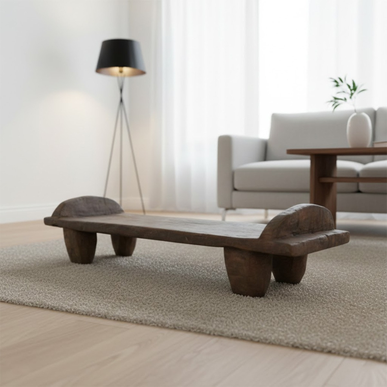 Veshaan Wooden Naga Coffee Table