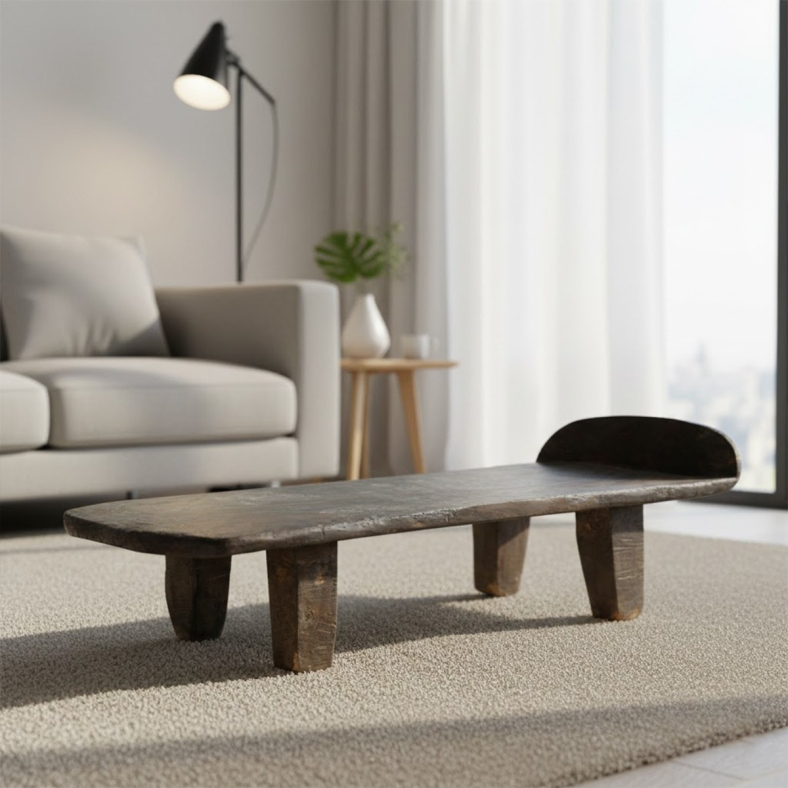 Thoron Wooden Naga Coffee Table