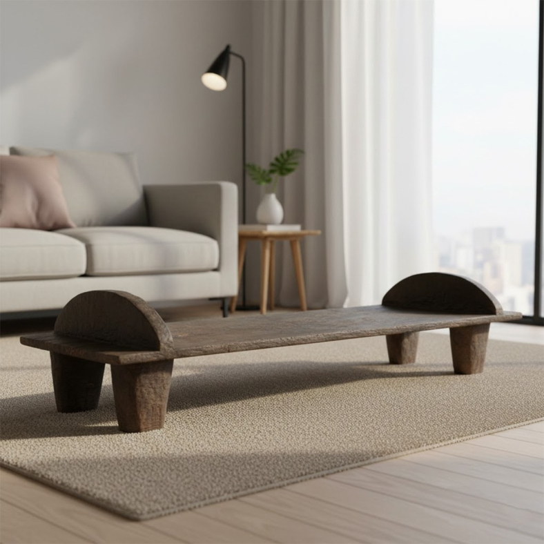Akhrel Wooden Naga Coffee Table