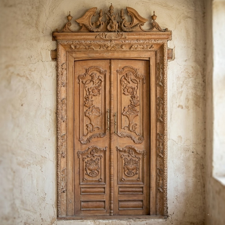 Taliah Wooden Door With Frame
