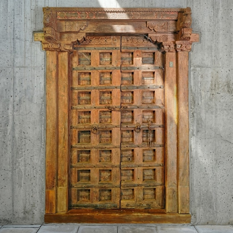 Sanem Wooden Door With Frame