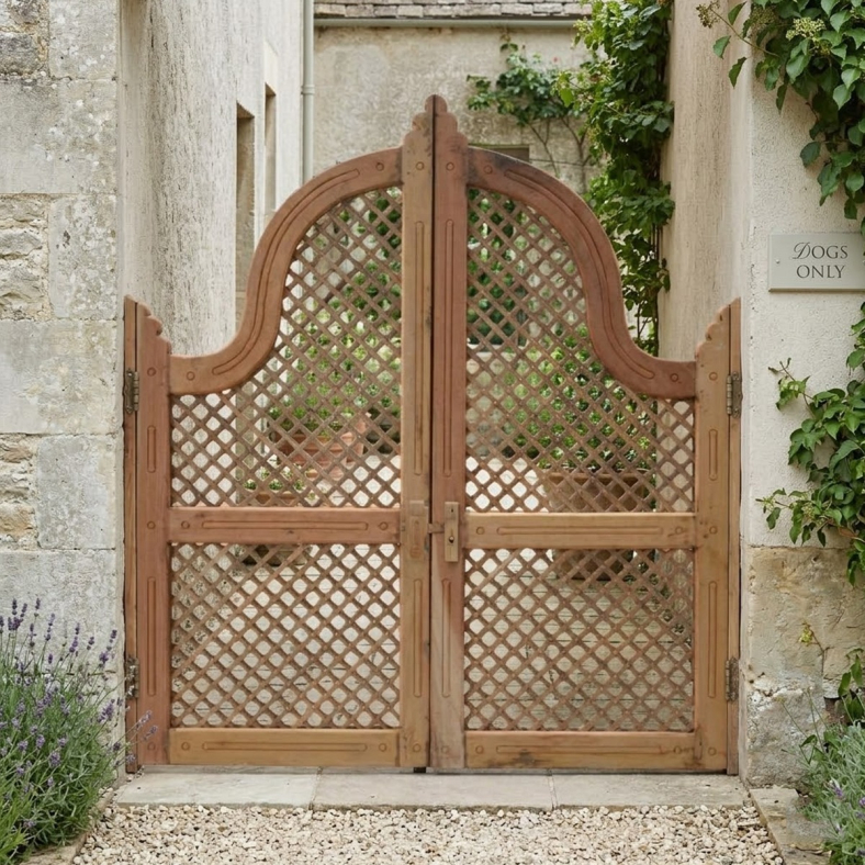 Ozgur Wooden Dog Gate 