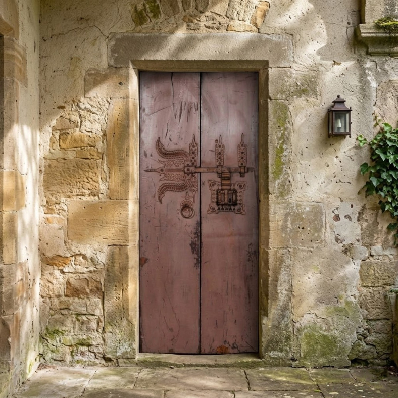 Orkun Wooden Door Panel