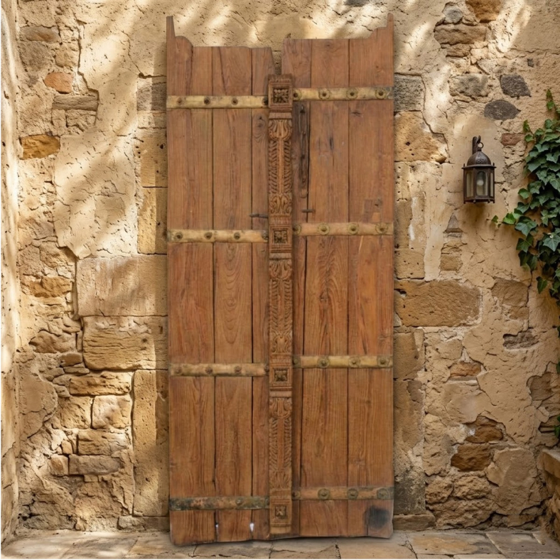 Zeki Wooden Door Panel