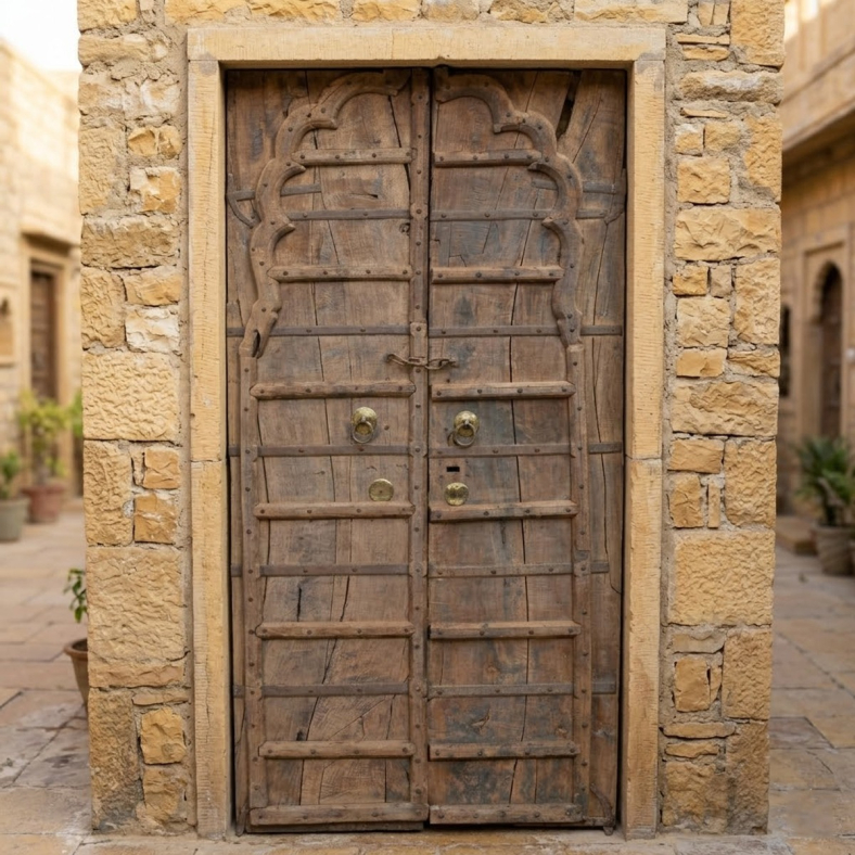 Ziya Wooden Door Panel