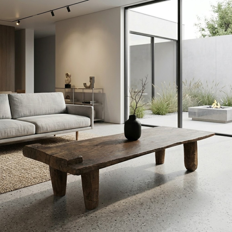 Nazik Wooden Naga Table
