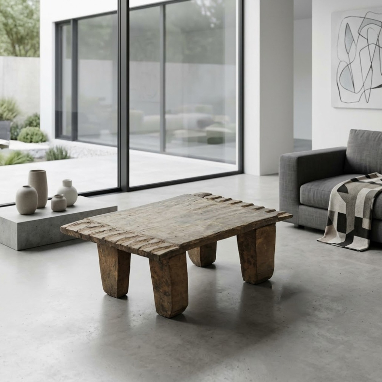 Necla Wooden Naga Table