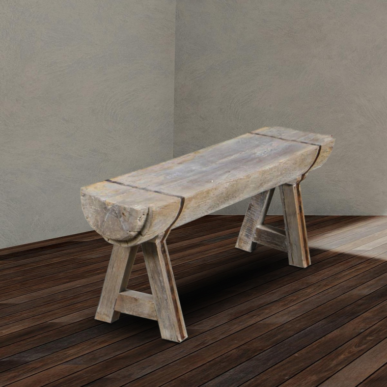 Gorkem Wooden Bench