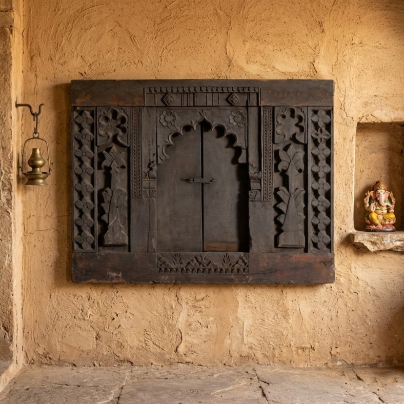 Alizah Wooden Window