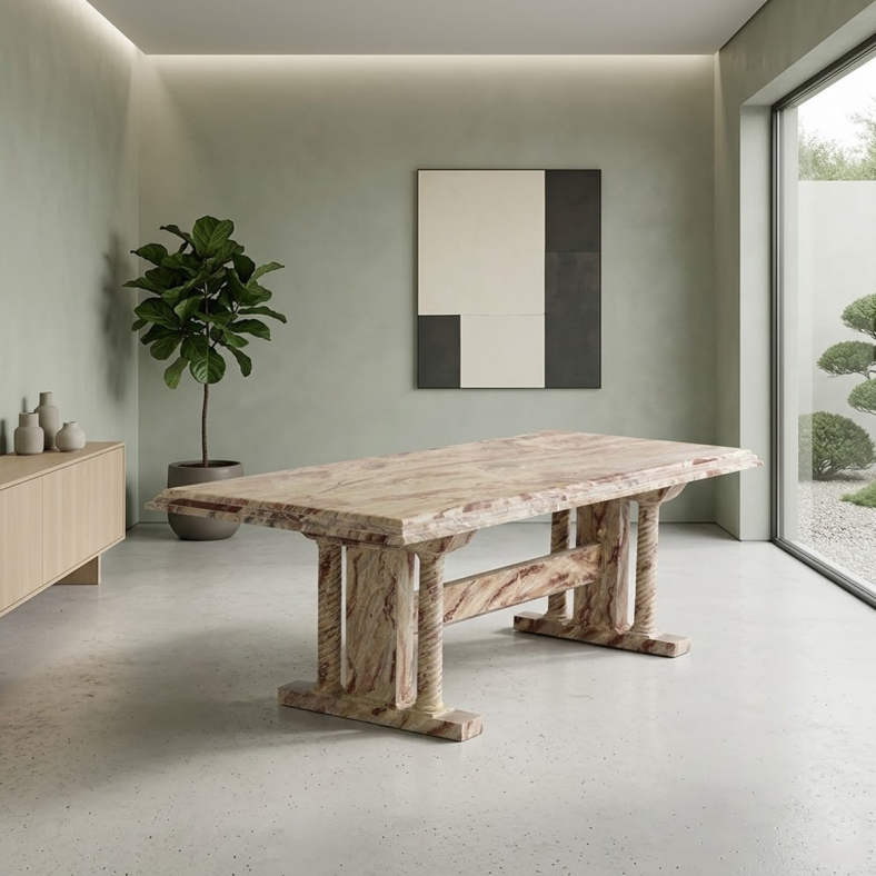 Kanza Marble Dining Table
