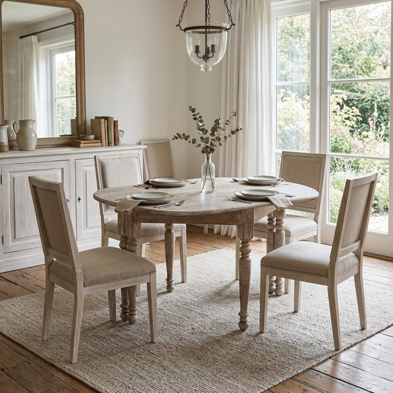 Nayrah Wooden Dining Table