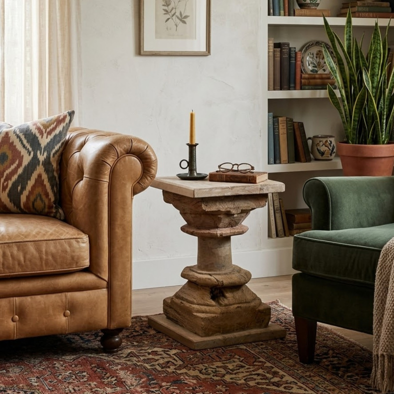 Inara Wooden End Table