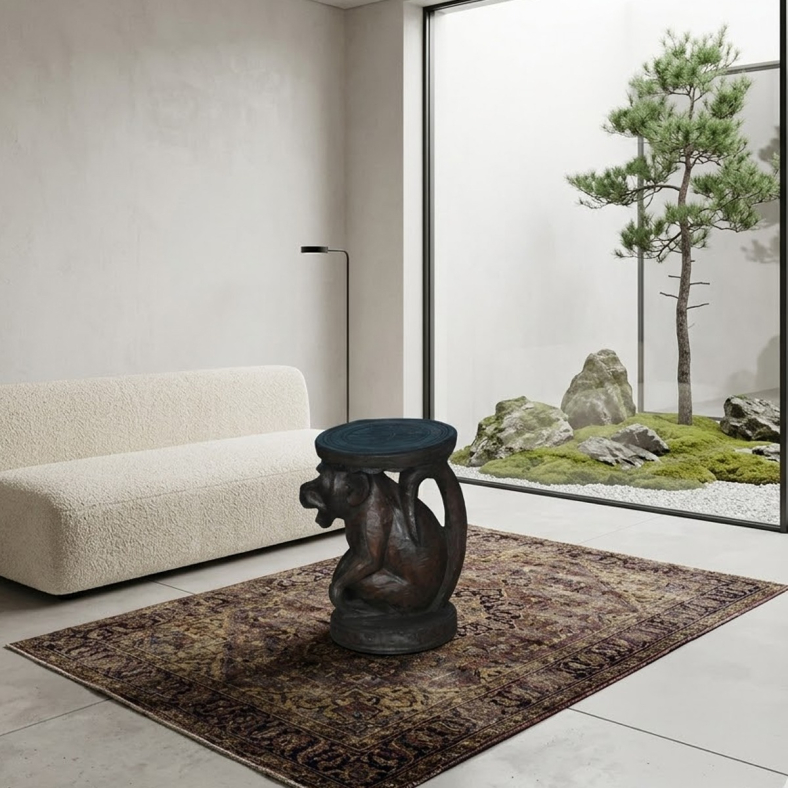 Rasha Wooden End Table