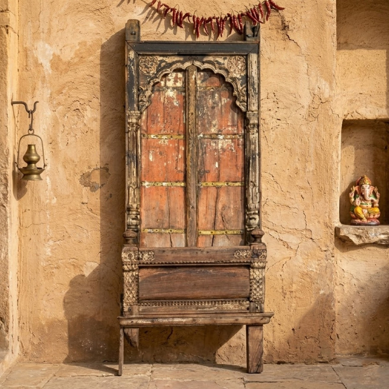 Audriana Wooden Window
