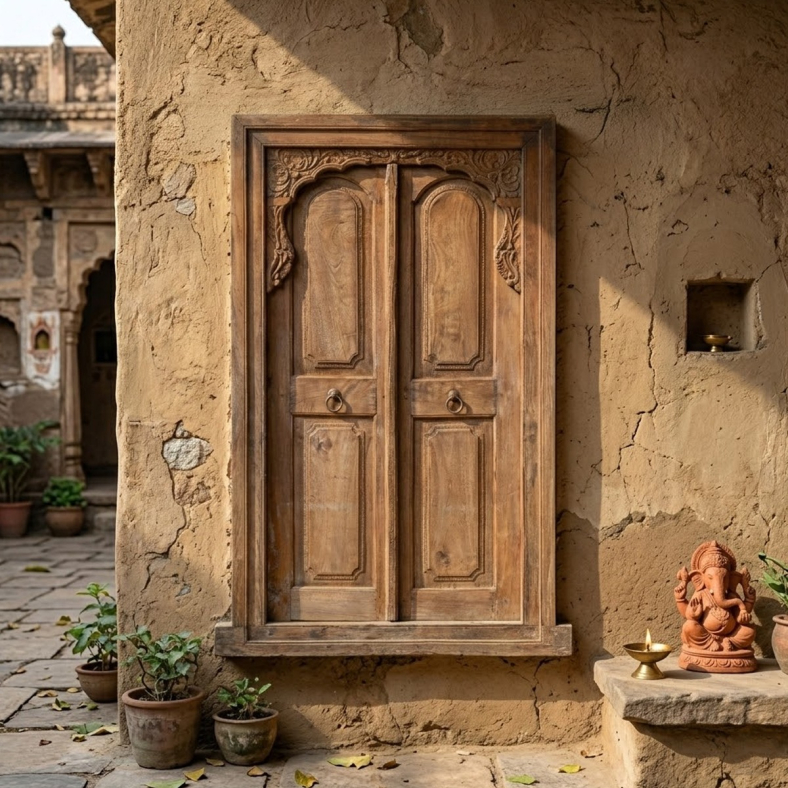 Alek Wooden Window