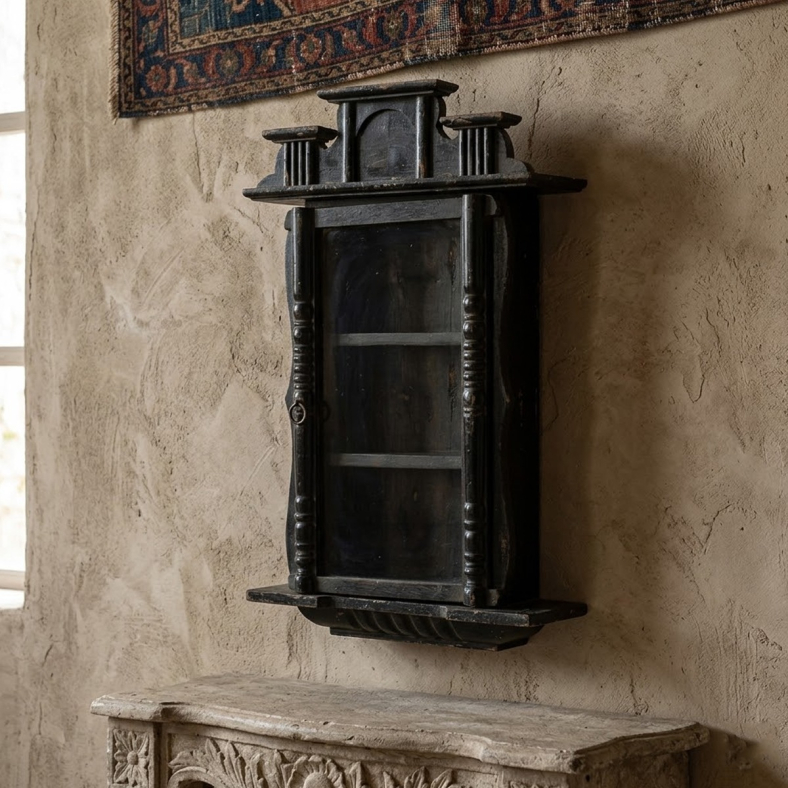 Alice Wooden Wall Showcase
