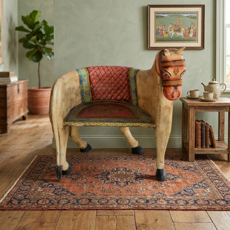 Ilias Wooden horse chair