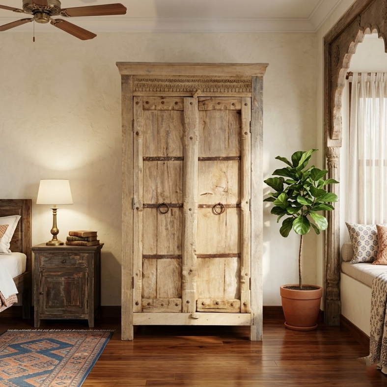 Melika Wooden Armoire