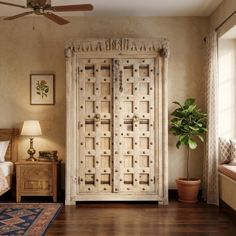 Iolana Wooden Armoire