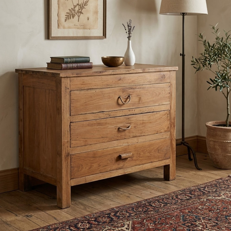 Wardah Wooden Chest Of Drawers