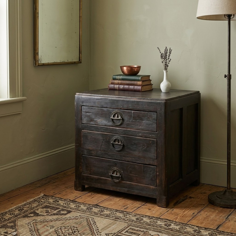 Mahveen Wooden Chest Of Drawers