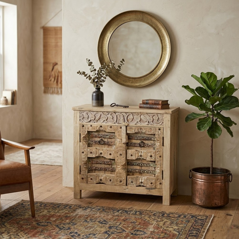 Raneem Wooden Cabinet