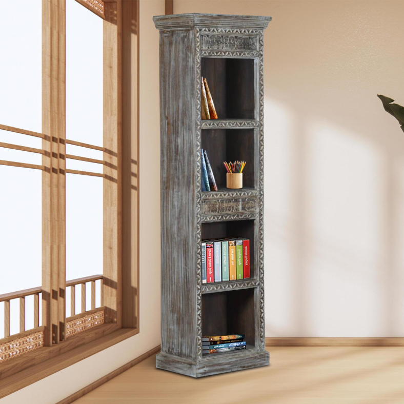 Zell Wooden Bookshelf