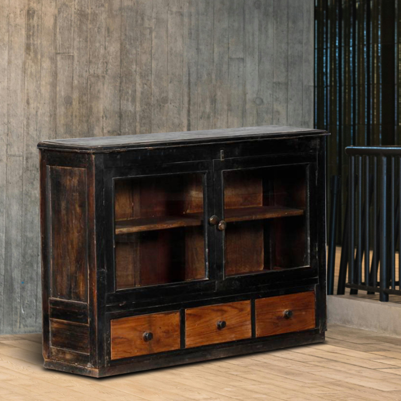 Annisa Wooden Showcase