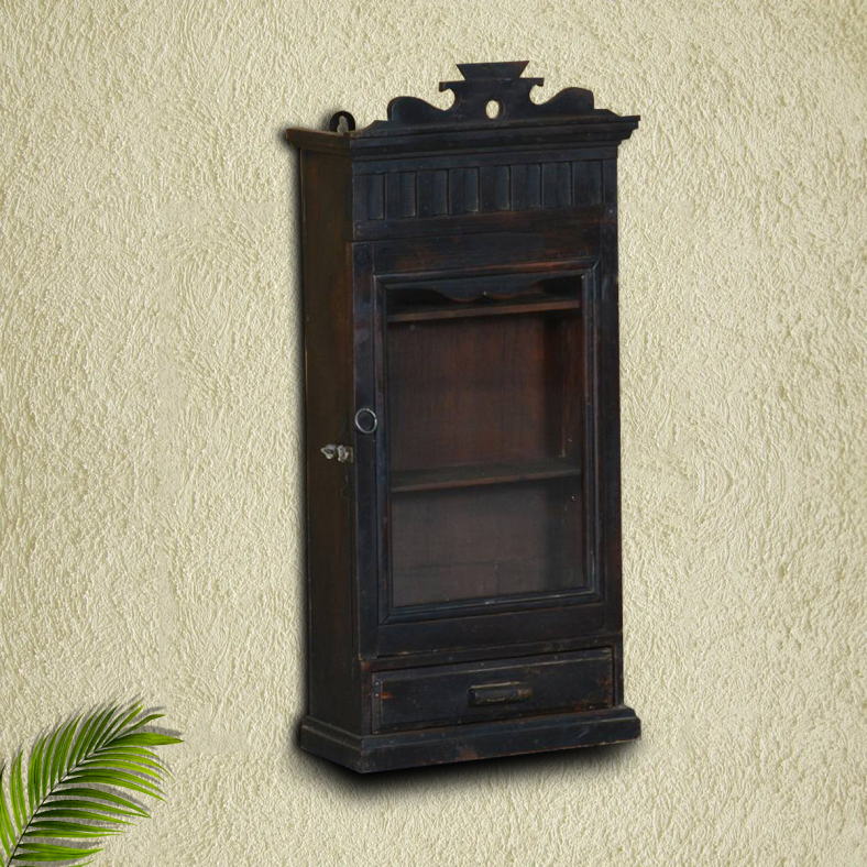Wafic Wooden Wall Showcase